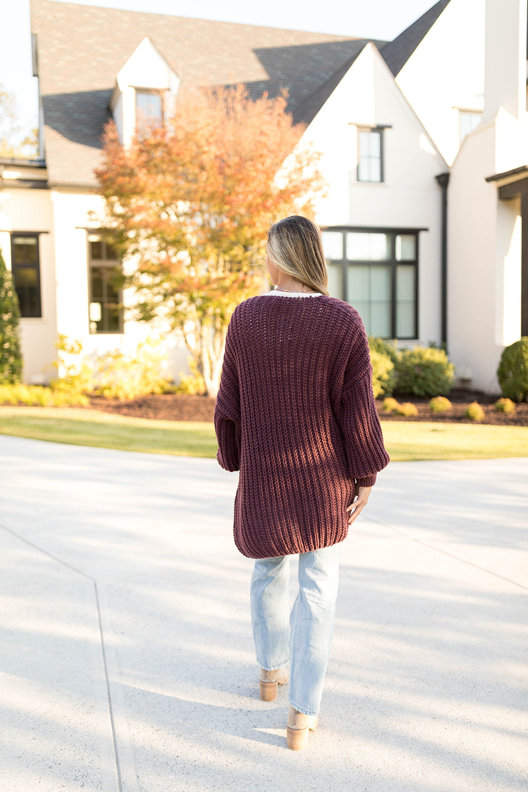 Chunky Knit Oversized Cardigan