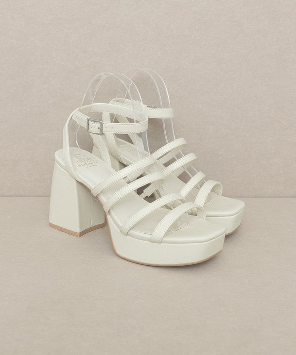 The Talia Strappy Platform Heel