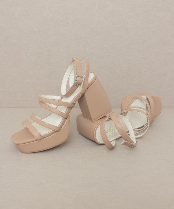 The Talia Strappy Platform Heel